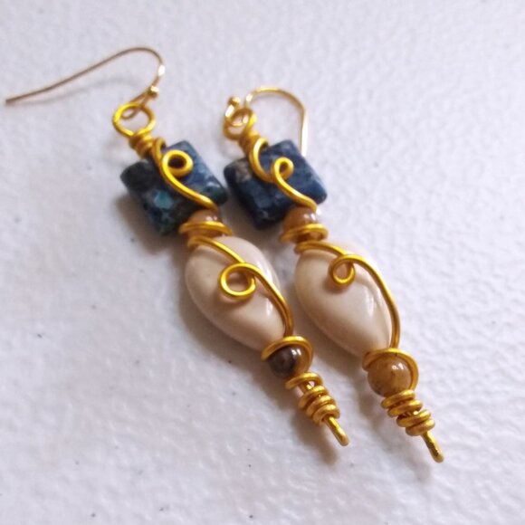 3 Pairs of Handmade Earrings! Winter Birthdays ~ Gift Exchange ~ Office Party - Picture 5 of 11